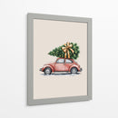 Conduciendo a Casa por Navidad II - Andreas Magnusson | Cuadro decorativo de Canvas Lab