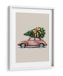 Conduciendo a Casa por Navidad - Andreas Magnusson | Cuadro decorativo de Canvas Lab