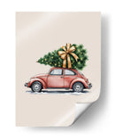 Conduciendo a Casa por Navidad - Andreas Magnusson | Cuadro decorativo de Canvas Lab