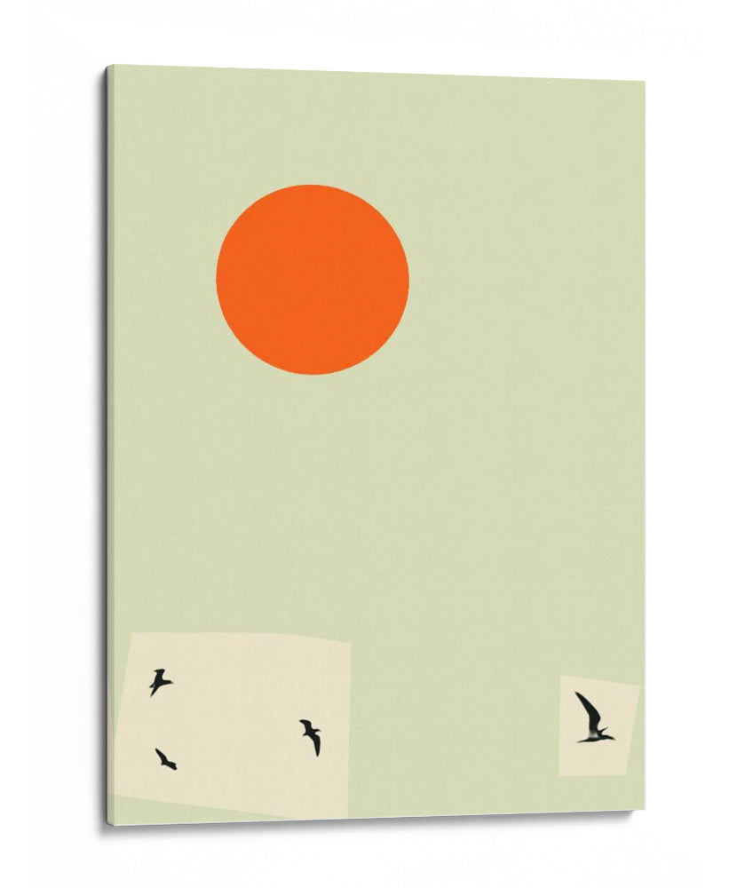 Vuelo Zen - Jazzberry Blue | Cuadro decorativo de Canvas Lab