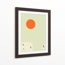 Vuelo Zen - Jazzberry Blue | Cuadro decorativo de Canvas Lab