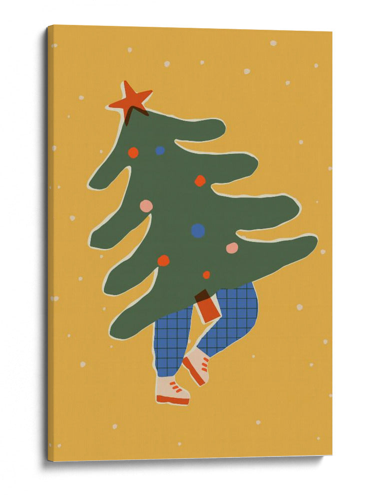 Feliz Navidad No.49 - Treechild | Cuadro decorativo de Canvas Lab