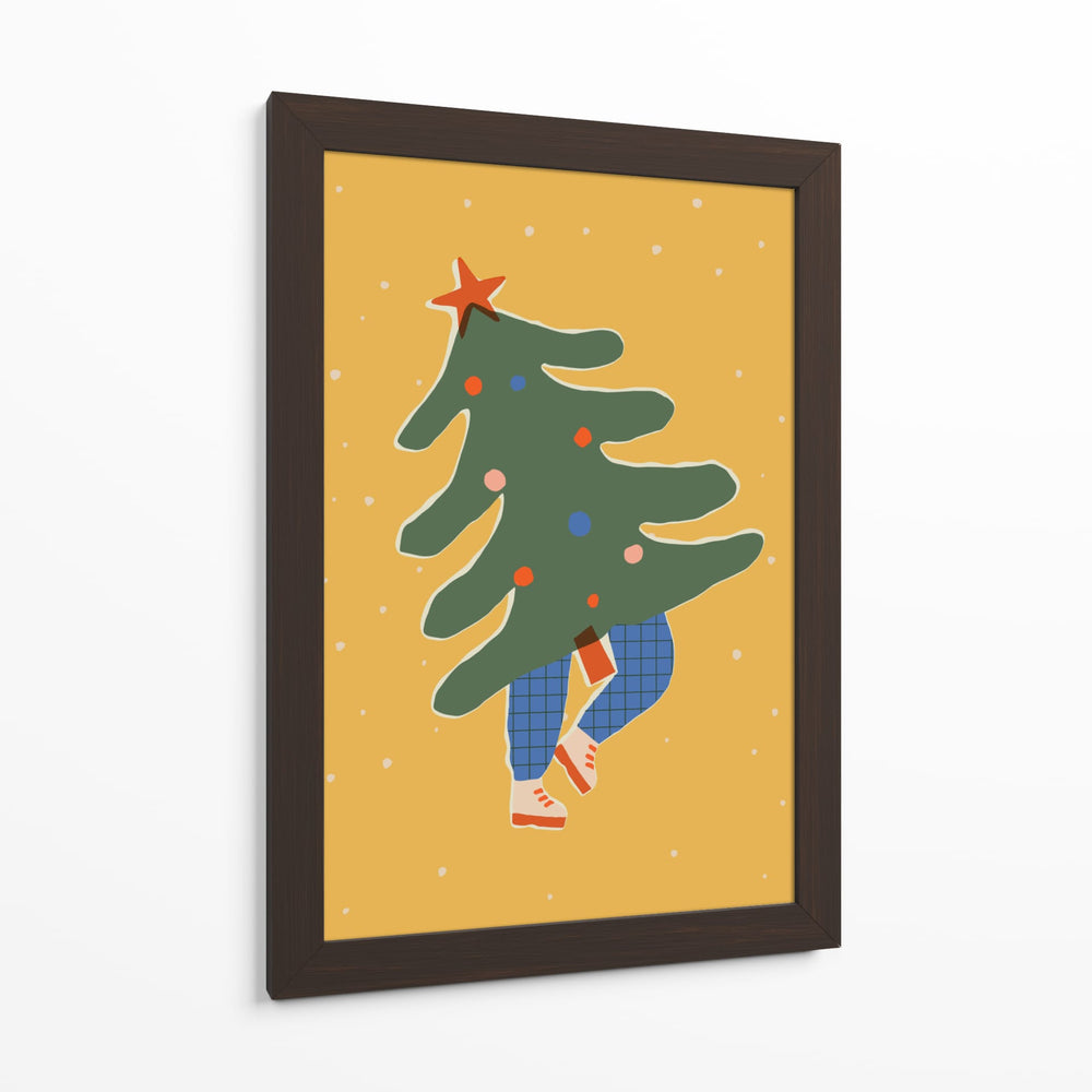Feliz Navidad No.49 - Treechild | Cuadro decorativo de Canvas Lab