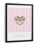 Bells Wonder - Rayas Rosadas - Jolly and Dash | Cuadro decorativo de Canvas Lab
