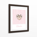 Bells Wonder - Rayas Rosadas - Jolly and Dash | Cuadro decorativo de Canvas Lab