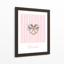 Bells Wonder - Rayas Rosadas - Jolly and Dash | Cuadro decorativo de Canvas Lab