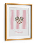 Bells Wonder - Rayas Rosadas - Jolly and Dash | Cuadro decorativo de Canvas Lab