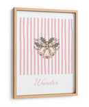 Bells Wonder - Rayas Rosadas - Jolly and Dash | Cuadro decorativo de Canvas Lab