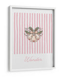 Bells Wonder - Rayas Rosadas - Jolly and Dash | Cuadro decorativo de Canvas Lab