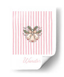 Bells Wonder - Rayas Rosadas - Jolly and Dash | Cuadro decorativo de Canvas Lab