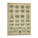 Coronas Heráldicas Y Coronedas Iv - Milton Coppo | Cuadro decorativo de Canvas Lab