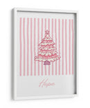 Árbol de Navidad Esperanza - Rosa - Jolly and Dash | Cuadro decorativo de Canvas Lab