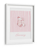Armonía de Calcetines - Rayas Rosas - Jolly and Dash | Cuadro decorativo de Canvas Lab