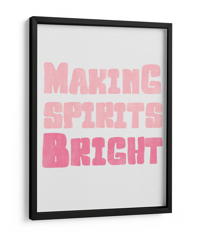 Alegrando los Corazones - Rosa - Jolly and Dash | Cuadro decorativo de Canvas Lab