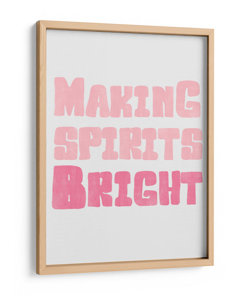 Alegrando los Corazones - Rosa - Jolly and Dash | Cuadro decorativo de Canvas Lab