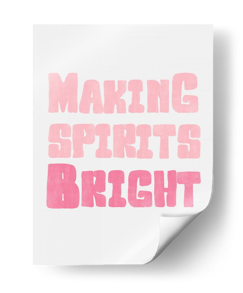 Alegrando los Corazones - Rosa - Jolly and Dash | Cuadro decorativo de Canvas Lab