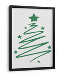 Boceto de Árbol de Navidad - Verde - Jolly and Dash | Cuadro decorativo de Canvas Lab