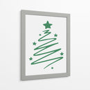 Boceto de Árbol de Navidad - Verde - Jolly and Dash | Cuadro decorativo de Canvas Lab
