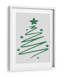 Boceto de Árbol de Navidad - Verde - Jolly and Dash | Cuadro decorativo de Canvas Lab