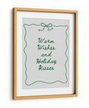 Deseos Cordiales y Besos Festivos - Green - Jolly and Dash | Cuadro decorativo de Canvas Lab