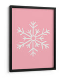Copo de Nieve - Rosa - Jolly and Dash | Cuadro decorativo de Canvas Lab