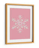 Copo de Nieve - Rosa - Jolly and Dash | Cuadro decorativo de Canvas Lab
