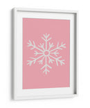 Copo de Nieve - Rosa - Jolly and Dash | Cuadro decorativo de Canvas Lab