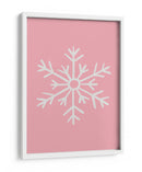 Copo de Nieve - Rosa - Jolly and Dash | Cuadro decorativo de Canvas Lab