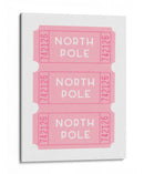 Boletos para el Polo Norte - Rosa - Jolly and Dash | Cuadro decorativo de Canvas Lab