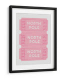 Boletos para el Polo Norte - Rosa - Jolly and Dash | Cuadro decorativo de Canvas Lab