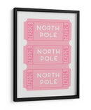 Boletos para el Polo Norte - Rosa - Jolly and Dash | Cuadro decorativo de Canvas Lab