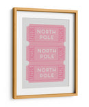 Boletos para el Polo Norte - Rosa - Jolly and Dash | Cuadro decorativo de Canvas Lab
