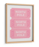 Boletos para el Polo Norte - Rosa - Jolly and Dash | Cuadro decorativo de Canvas Lab