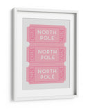 Boletos para el Polo Norte - Rosa - Jolly and Dash | Cuadro decorativo de Canvas Lab