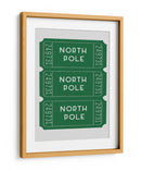 Boletos Polo Norte - Verde - Jolly and Dash | Cuadro decorativo de Canvas Lab