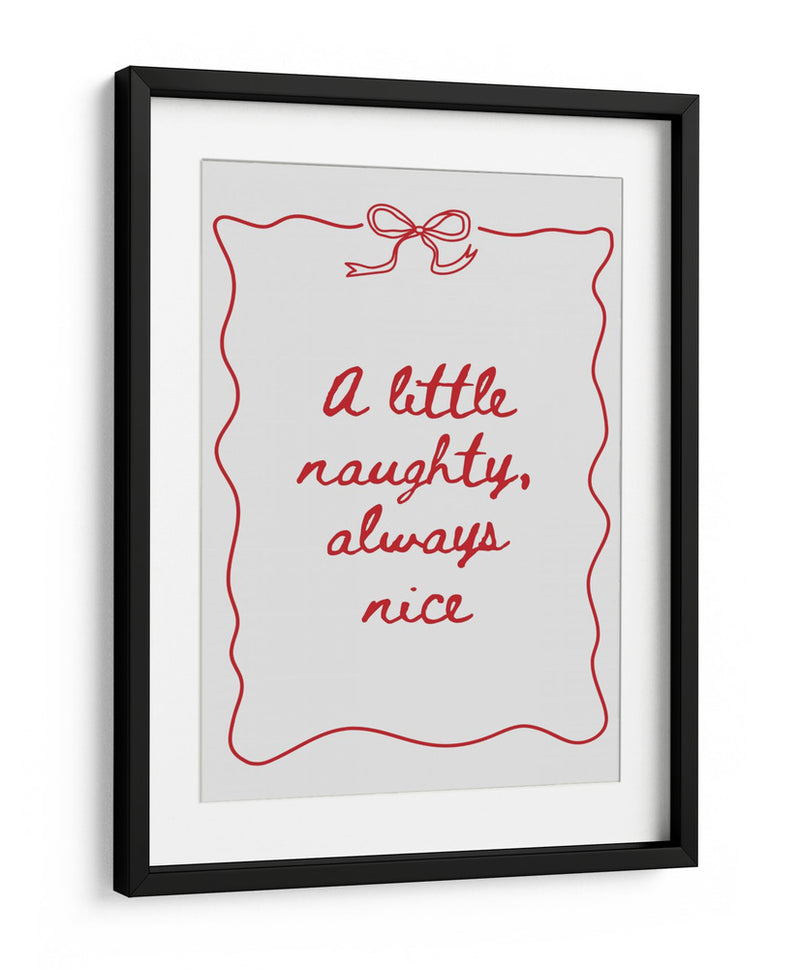 Travieso o Agradable - Red - Jolly and Dash | Cuadro decorativo de Canvas Lab