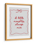 Travieso o Agradable - Red - Jolly and Dash | Cuadro decorativo de Canvas Lab