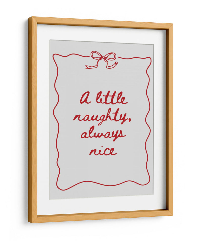 Travieso o Agradable - Red - Jolly and Dash | Cuadro decorativo de Canvas Lab