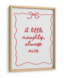 Travieso o Agradable - Red - Jolly and Dash | Cuadro decorativo de Canvas Lab