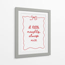 Travieso o Agradable - Red - Jolly and Dash | Cuadro decorativo de Canvas Lab