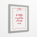 Travieso o Agradable - Red - Jolly and Dash | Cuadro decorativo de Canvas Lab