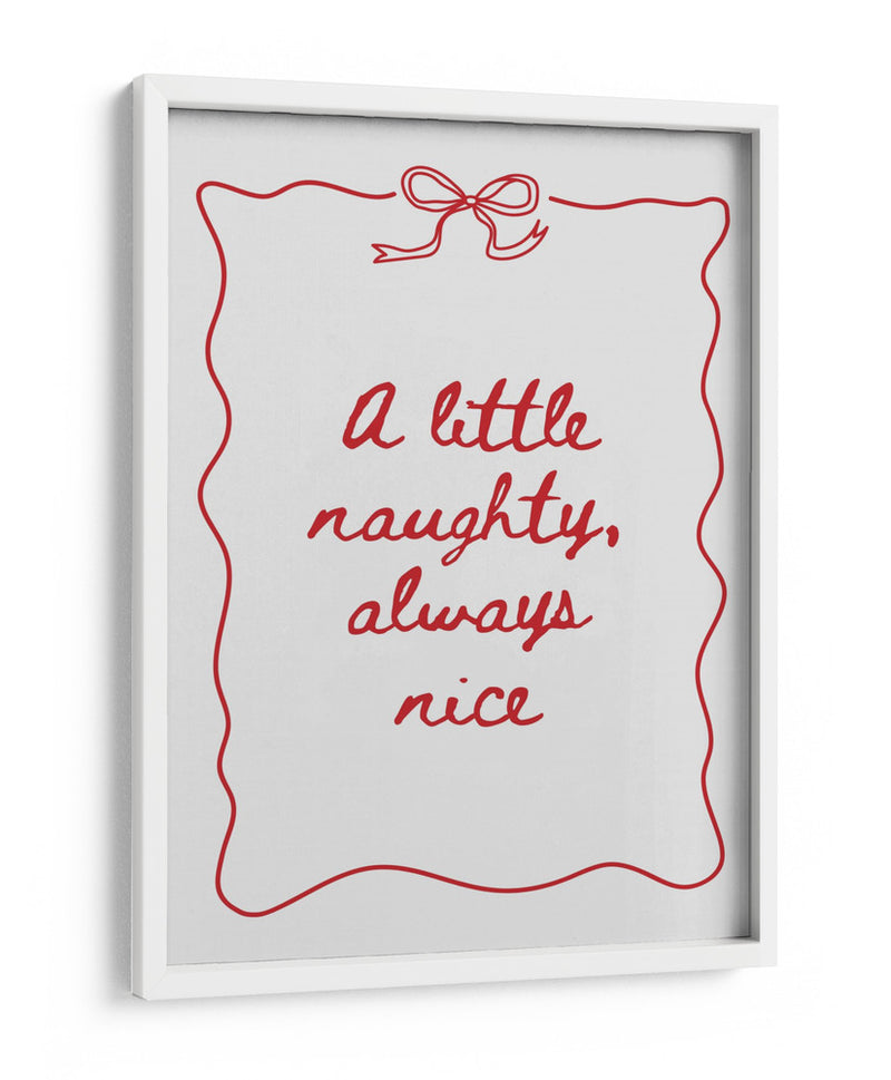 Travieso o Agradable - Red - Jolly and Dash | Cuadro decorativo de Canvas Lab