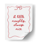 Travieso o Agradable - Red - Jolly and Dash | Cuadro decorativo de Canvas Lab