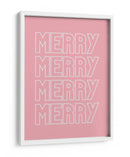 Merry Merry - Pink - Jolly and Dash | Cuadro decorativo de Canvas Lab