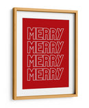 Feliz Feliz - Rojo - Jolly and Dash | Cuadro decorativo de Canvas Lab