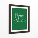 Feliz Navidad - Green - Jolly and Dash | Cuadro decorativo de Canvas Lab
