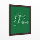 Feliz Navidad - Green - Jolly and Dash | Cuadro decorativo de Canvas Lab