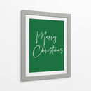 Feliz Navidad - Green - Jolly and Dash | Cuadro decorativo de Canvas Lab