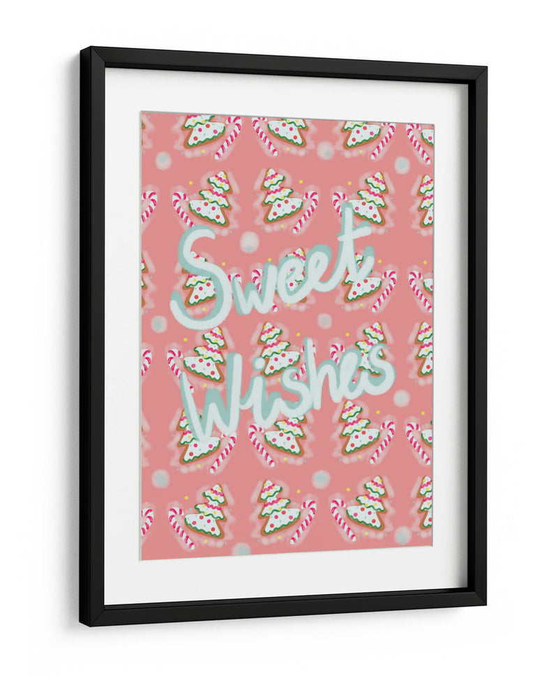 Deseos dulces de Navidad - Art by the | Cuadro decorativo de Canvas Lab