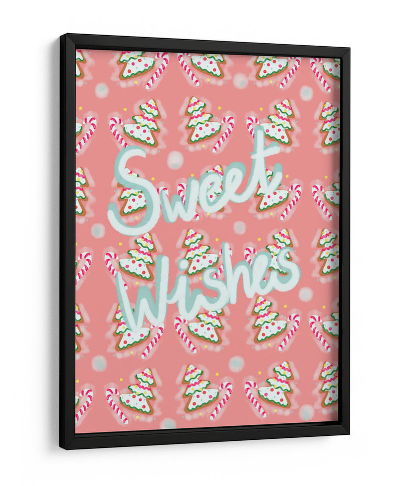 Deseos dulces de Navidad - Art by the | Cuadro decorativo de Canvas Lab